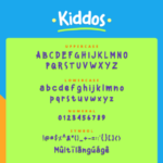 Kiddos Font Poster 3