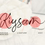 Kiysoom Font Poster 4