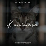 Konimasa Font Poster 1