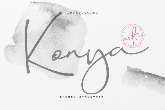 Konya Font Poster 1