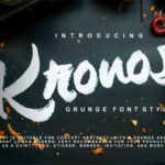 Kronos Font Poster 1