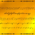 Lagendary Font Poster 5