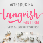 Langrish Duo Font Poster 1