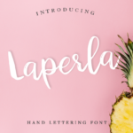 Laperla Font Poster 1