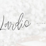 Lardio Font Poster 1