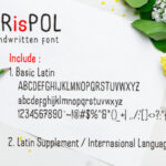 Larispol Font Poster 3