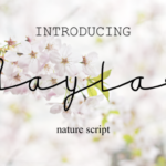 Layla Font Poster 1