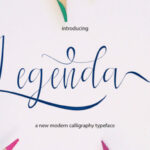 Legenda Font Poster 1