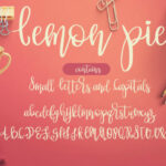 Lemon Pie Font Poster 2