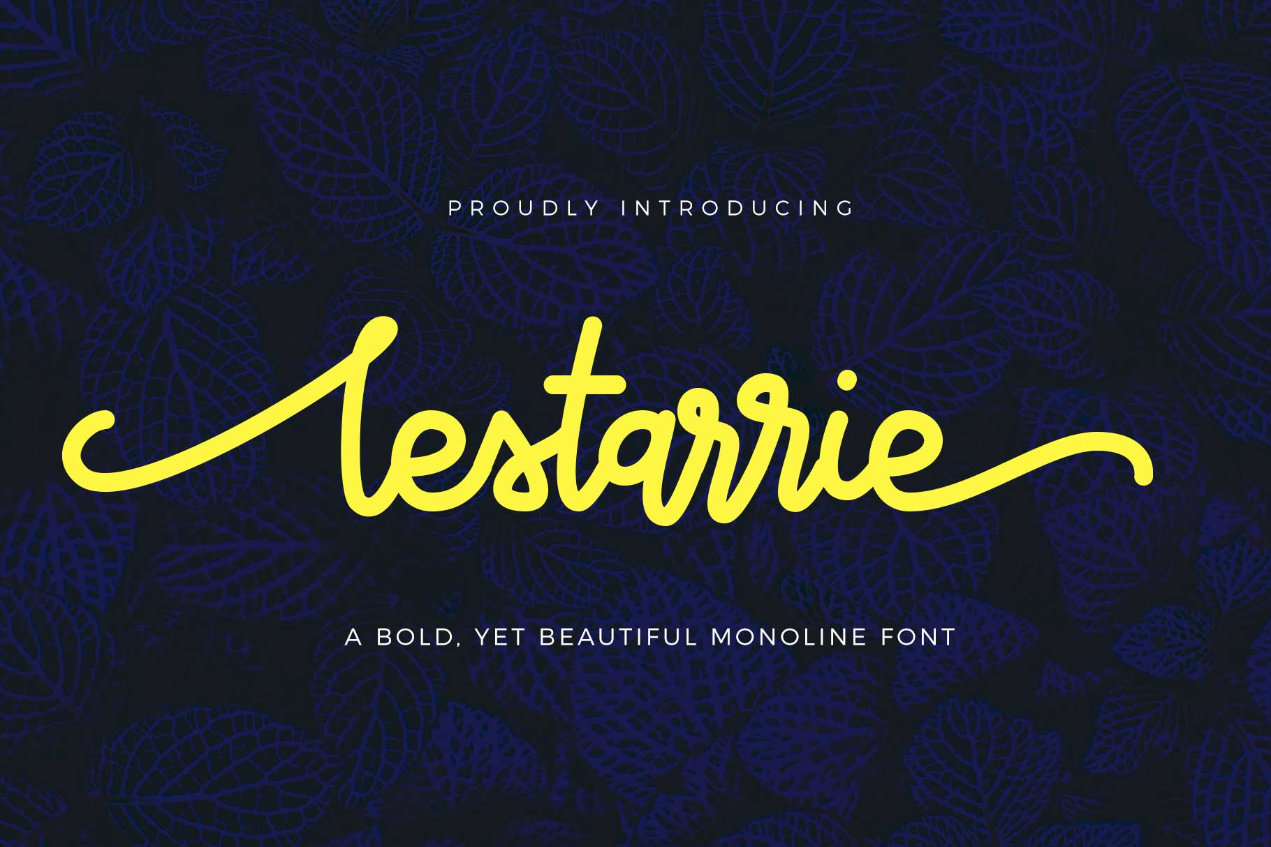 Lestarrie Font Poster 1