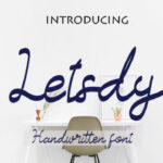 Letsdy Font Poster 1