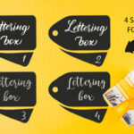 Lettering Box Font Poster 4