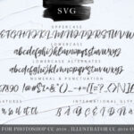 Light Shutter Font Poster 2