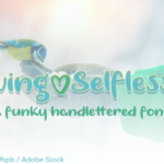 Living Selflessly Font Poster 1