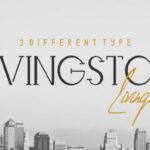 Livingston Font Poster 1