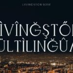 Livingston Font Poster 7