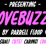 Lovebuzz Font Poster 1