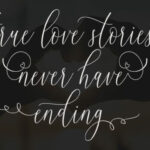 Lovelay Font Poster 6