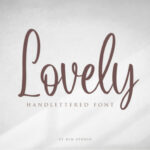 Lovely Script Font Poster 1