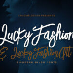 Lucky Fashion Font Poster 1