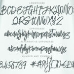 Lucky Fashion Font Poster 2