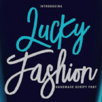 Lucky Fashion Font Poster 7