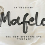 Mafelo Font Poster 1