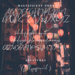 Magnificent Font Poster 9