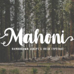 Mahoni Font Poster 1