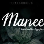 Manee Font Poster 1