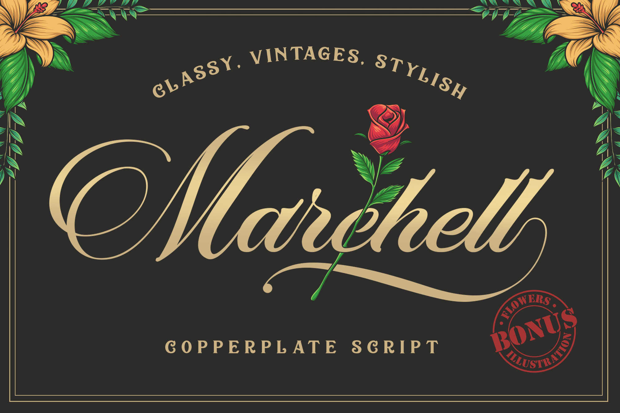 Marchell Font Poster 1