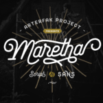 Maretha Font Poster 1