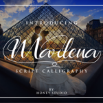 Marlena Font Poster 1