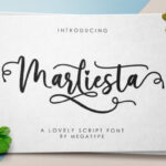 Marliesta Font Poster 8