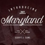 Maryland Family Font Poster 1