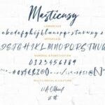 Masticusy Font Poster 7