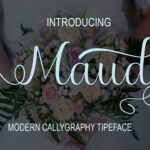 Maudy Font Poster 1