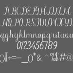 Maudy Font Poster 5