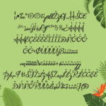 Maunaloa Font Poster 3