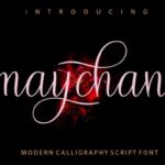 Maychan Font Poster 1