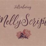 Melly Script Font Duo Font Poster 5