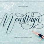 Menittaya Font Poster 1