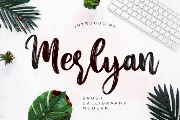 Merlyan Font Poster 1