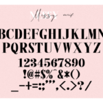 Messy Nessy Duo Font Poster 11