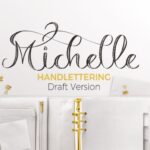 Michelle Script Font Poster 1