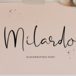 Milardo Font Poster 1