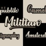 Milittan Font Poster 2