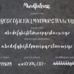 Mindfulness Font Poster 5