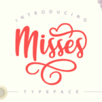 Misses Font Poster 1