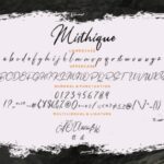 Misthique Font Poster 7